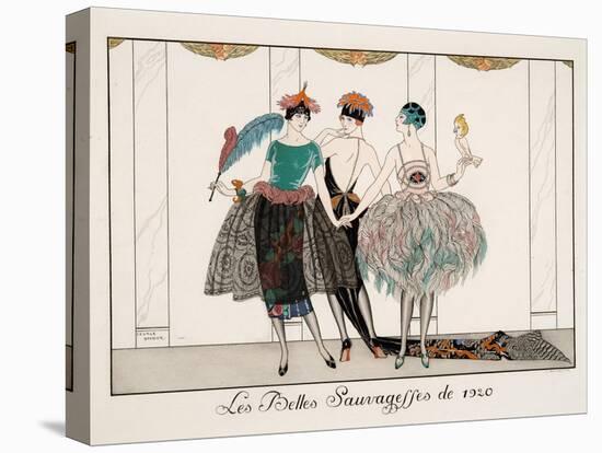 Les Belles Sauvagesses De 1920-Georges Barbier-Premier Image Canvas