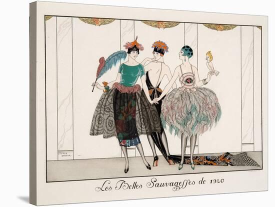 Les Belles Sauvagesses De 1920-Georges Barbier-Premier Image Canvas