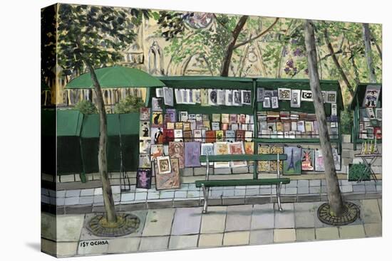 Les Bouquinistes, Paris-Isy Ochoa-Premier Image Canvas