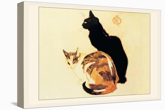 Les Chats-Th?ophile Alexandre Steinlen-Stretched Canvas
