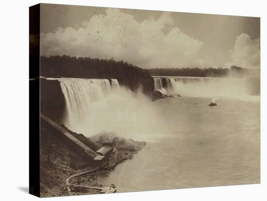 Les chutes du Niagara-George Barker-Premier Image Canvas