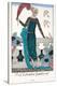 Les Colombes Familieres - Jade - Evening Gown de Chez Jenny 1920-Georges Barbier-Premier Image Canvas