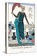 Les Colombes Familieres - Jade - Evening Gown de Chez Jenny 1920-Georges Barbier-Premier Image Canvas