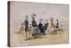 Les Crinolines, 1865-Eug?ne Boudin-Premier Image Canvas