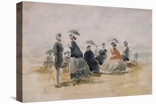 Les Crinolines-Eug?ne Boudin-Premier Image Canvas