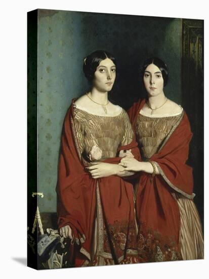 Les Deux Soeurs-Théodore Chasseriau-Premier Image Canvas