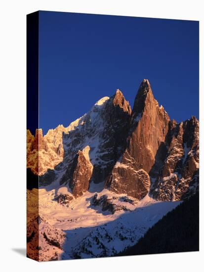 Les Drus, Mont Blanc Massif, Chamonix, Haute Savoie, French Alps, France, Europe-David Pickford-Premier Image Canvas