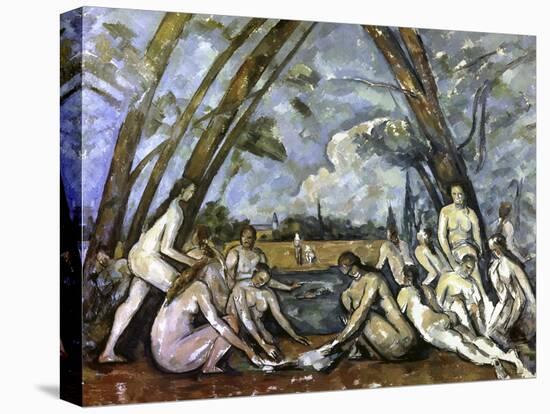 Les Grand Baigneuses, no.1-Paul Cézanne-Premier Image Canvas