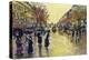 Les Grands Boulevards (After Jean Beraud)-Isy Ochoa-Premier Image Canvas