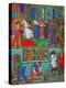 Les Heures D'Etienne Chavalier: Christ Before Pilate-Jean Fouquet-Premier Image Canvas