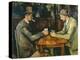 Les joueurs de cartes-Paul Cézanne-Premier Image Canvas