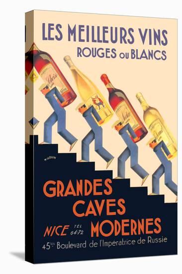 Les Meilleurs Vins-null-Stretched Canvas