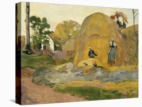 Les meules jaunes ou La moisson blonde-Paul Gauguin-Premier Image Canvas