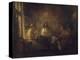 Les Pèlerins d'Emmaüs-Rembrandt van Rijn-Premier Image Canvas