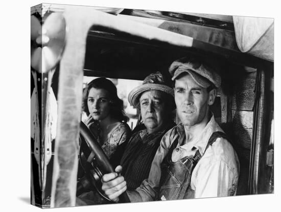 Les Raisins de la colere The Grapes of Wrath 1940 de JohnFord avec Henry Fonda et Jane Darwell 1940-null-Stretched Canvas