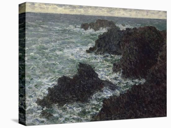 Les rochers de Belle-île, la Côte sauvage-Claude Monet-Premier Image Canvas