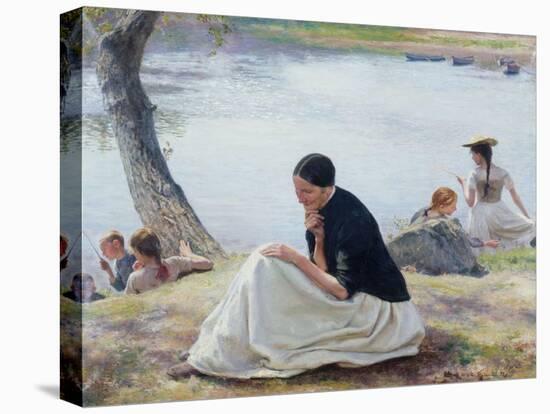 Les souvenirs-Emile Friant-Premier Image Canvas