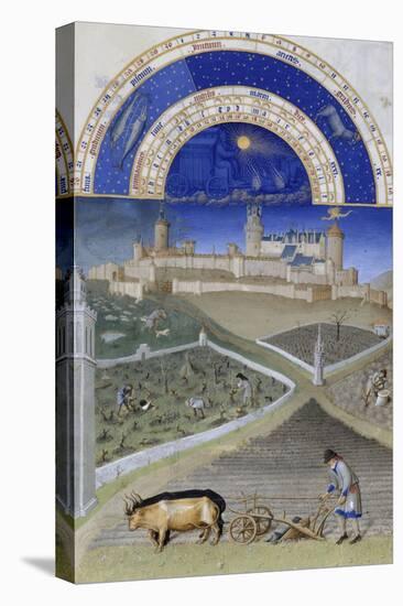 Les Très Riches Heures du duc de Berry-null-Premier Image Canvas