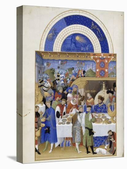 Les Très Riches Heures du duc de Berry-null-Premier Image Canvas