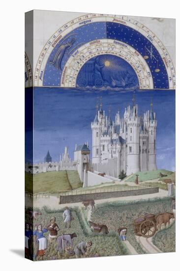 Les Très Riches Heures du duc de Berry-null-Premier Image Canvas