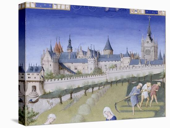 Les Très Riches Heures du duc de Berry-null-Premier Image Canvas