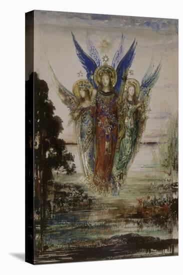 Les Voix du soir-Gustave Moreau-Premier Image Canvas