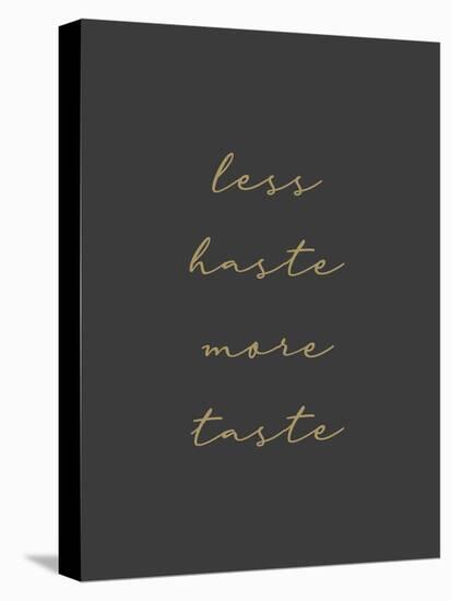 Less Haste-Joni Whyte-Stretched Canvas