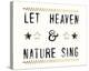 Let Heaven - Luxe-Kristine Hegre-Stretched Canvas