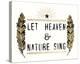 Let Heaven - Star-Kristine Hegre-Stretched Canvas