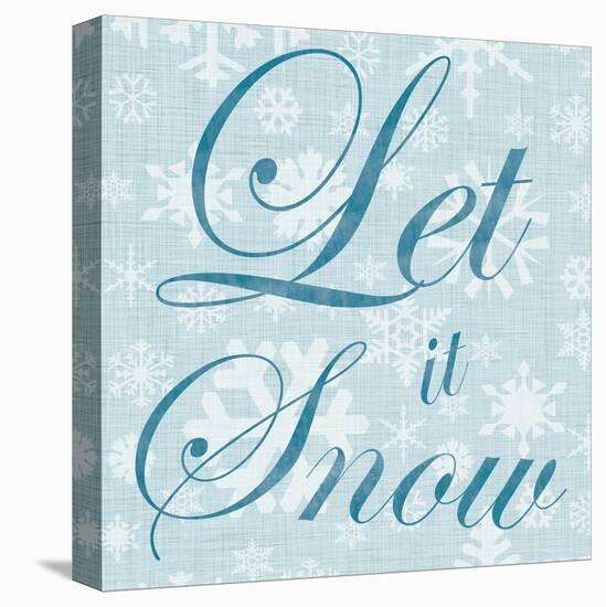 Let It Snow-Lauren Gibbons-Stretched Canvas