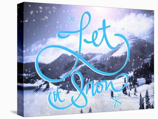 Let it Snow-Kimberly Glover-Premier Image Canvas