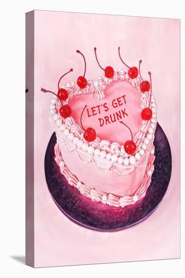 Let's Get Drunk / Pink Cake-Julia-Premier Image Canvas