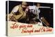 Let's Give Him Enough and on Time Poster-Norman Rockwell-Premier Image Canvas