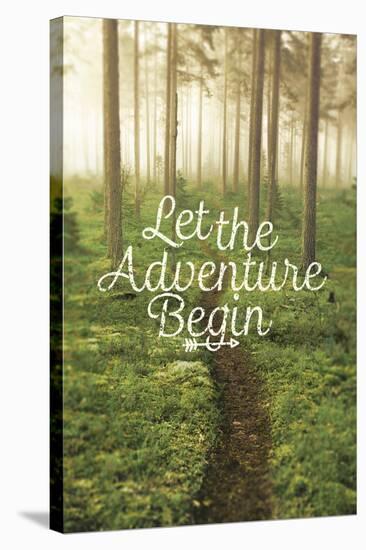 Let the Adventure Begin-Andreas Stridsberg-Stretched Canvas