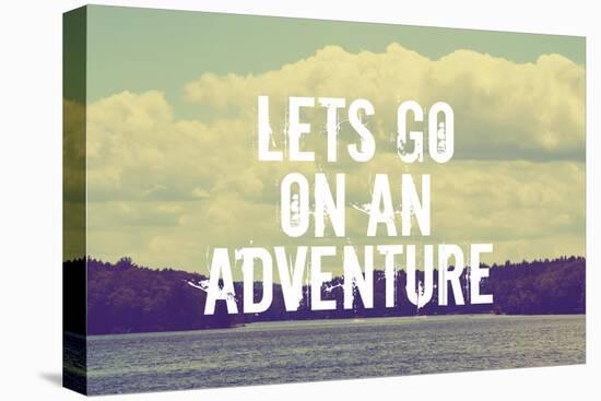 Lets Go on an Adventure-Vintage Skies-Premier Image Canvas