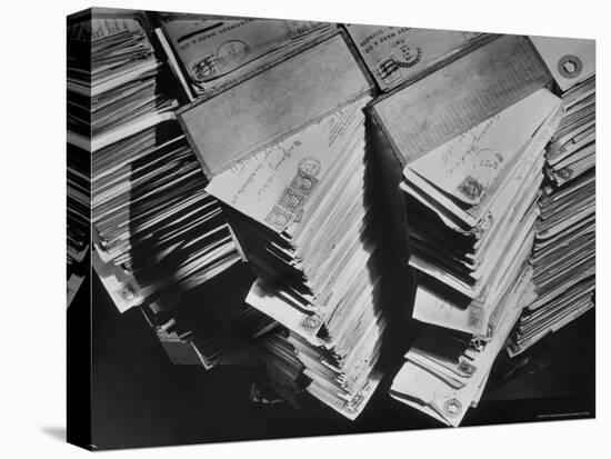 Letters Written to the Mail Order Department of Montgomery Ward and Co. Requesting Merchandise-Margaret Bourke-White-Premier Image Canvas