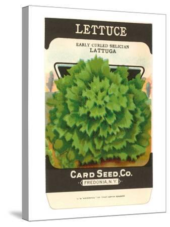 'Lettuce Seed Packet' Art Print | Art.com