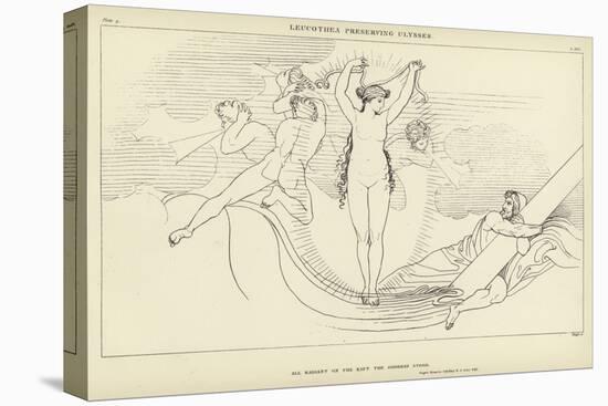 Leucothea Preserving Ulysses-John Flaxman-Premier Image Canvas