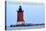 Lewes, Delaware - Cape Henlopen Lighthouse Day-Lantern Press-Stretched Canvas