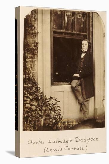 Lewis Carroll (Charles Lutwidge Dodgson 1832-1898), Self Portrait, circa 1863-Lewis Carroll-Premier Image Canvas