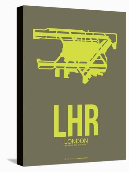 Lhr London Poster 3-NaxArt-Stretched Canvas