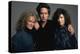 Liaison fatale Fatal attraction by Adrian Lyne with Glenn Close, Michael Douglas and Anne Archer, 1-null-Stretched Canvas