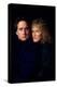 Liaison fatale Fatal attraction by Adrian Lyne with Michael Douglas and Glenn Close, 1987 (photo)-null-Stretched Canvas