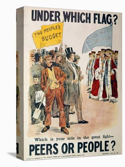 Liberal Party Poster for the British General Election of January 1910 (Colour Litho)-English-Premier Image Canvas