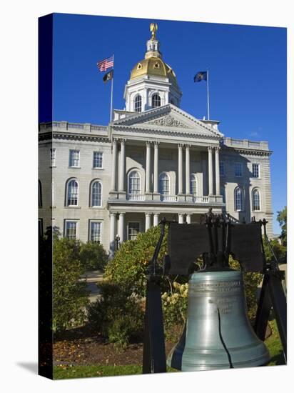 Liberty Bell at the State Capitol, Concord, New Hampshire, New England, USA-Richard Cummins-Premier Image Canvas