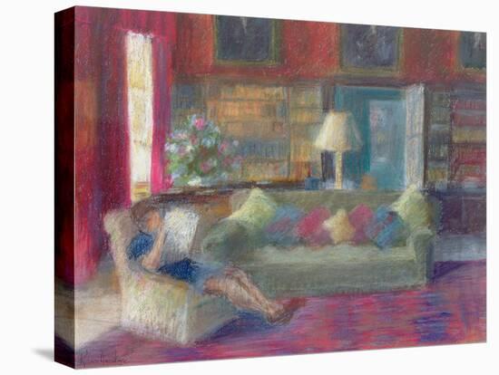 Library at Thorpeperrow-Karen Armitage-Premier Image Canvas