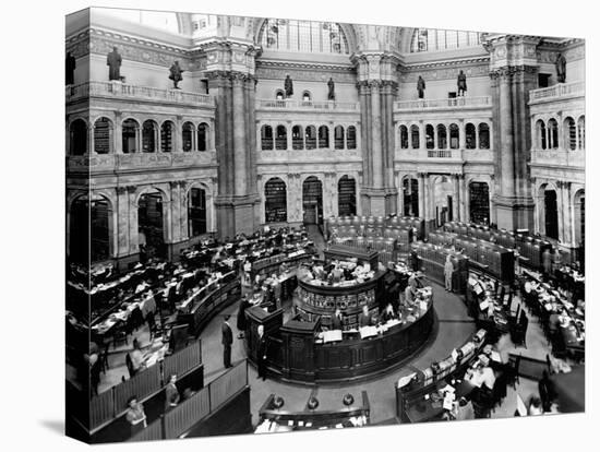 Library of Congress Reading Room-null-Premier Image Canvas