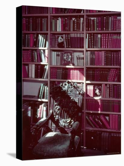 Library Study at Chartwell, Home of Former British Pm Winston Churchill-William Sumits-Premier Image Canvas