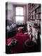 Library Study of Famed Naturalist Charles Darwin-Mark Kauffman-Premier Image Canvas