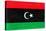 Libya Flag Design with Wood Patterning - Flags of the World Series-Philippe Hugonnard-Stretched Canvas